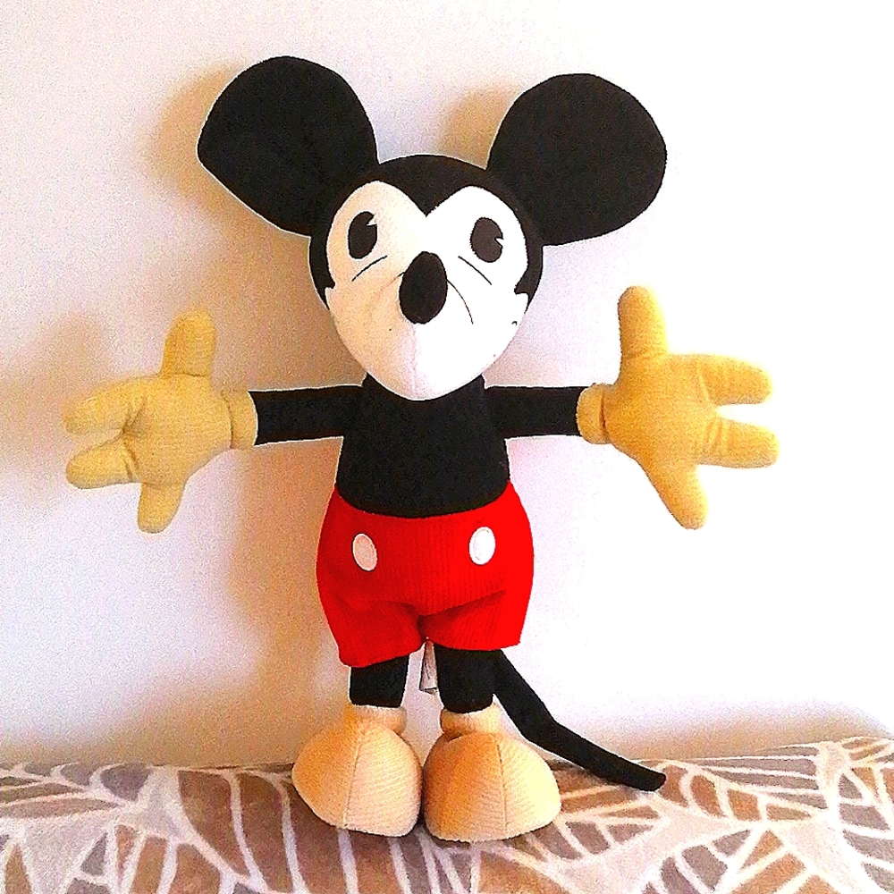 Retro Mickey Mouse Plush